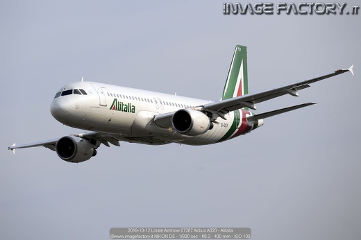 2019-10-12 Linate Airshow 07287 Airbus A320 - Alitalia